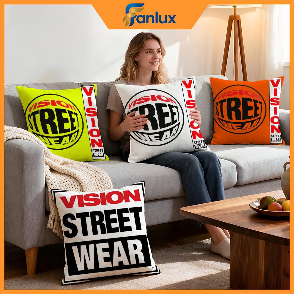 Vision Streetwear Brand - Brand Vision Street Wear Kissenbezug, 4