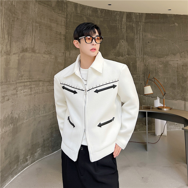 Streetwear Clothing Brand - Modische Friseurjacke für Herren, verdickt, mit