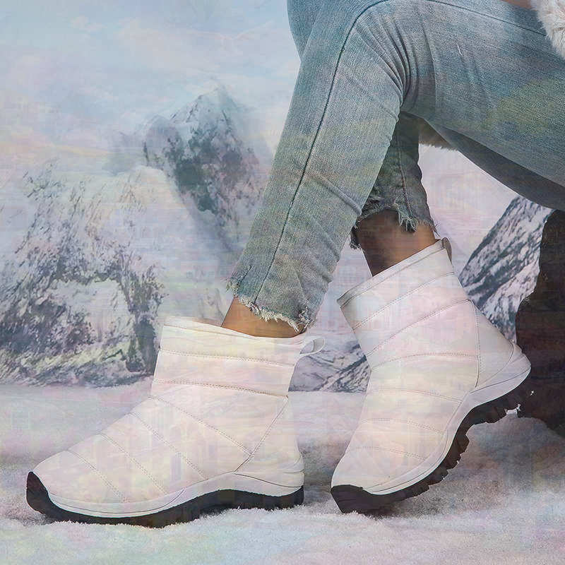 Streetwear Brand Model - Rutschfeste Thermo-Laufschuhe für ältere Tennisfrauen, Sport-Damen-Turnschuhe,