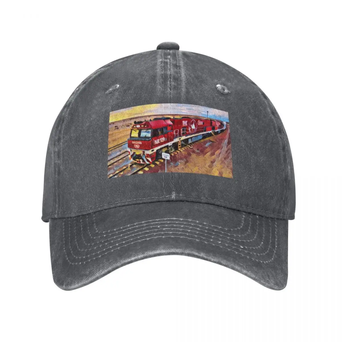 Streetwear Outdoor Brand - The Ghan Train Australia Baseball Cap,