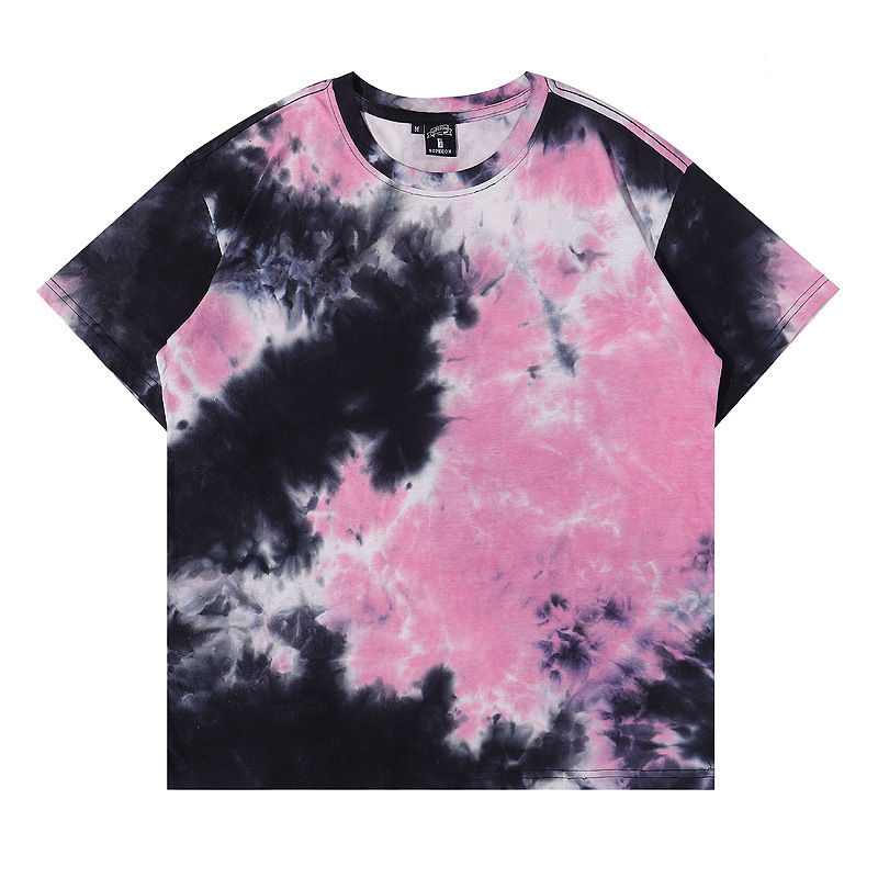 Brand Streetwear Instagram - 2024 krawatte Gefärbt T-shirt Instagram Europäischen
