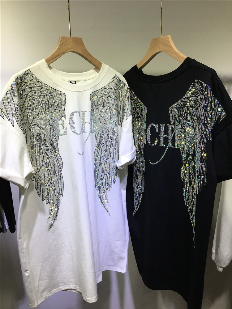 L-4XL übergroße Strass Engels  – Streetwear Clothing Brand Bewertung und Preis