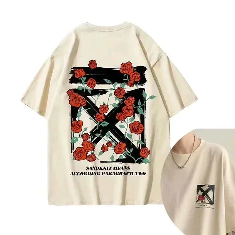 Angesagtes Baumwoll-T-Shirt im – Streetwear Clothing Brand Bewertung und Preis