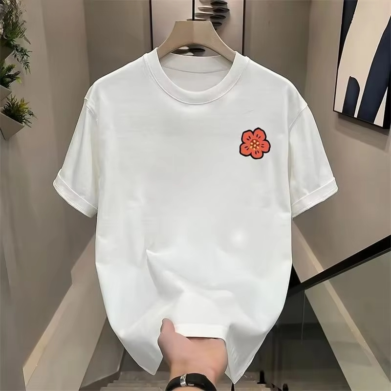2026 Cartoon-Blumen T-Shirt fü – Streetwear Brand With Flowers Bewertung und Preis