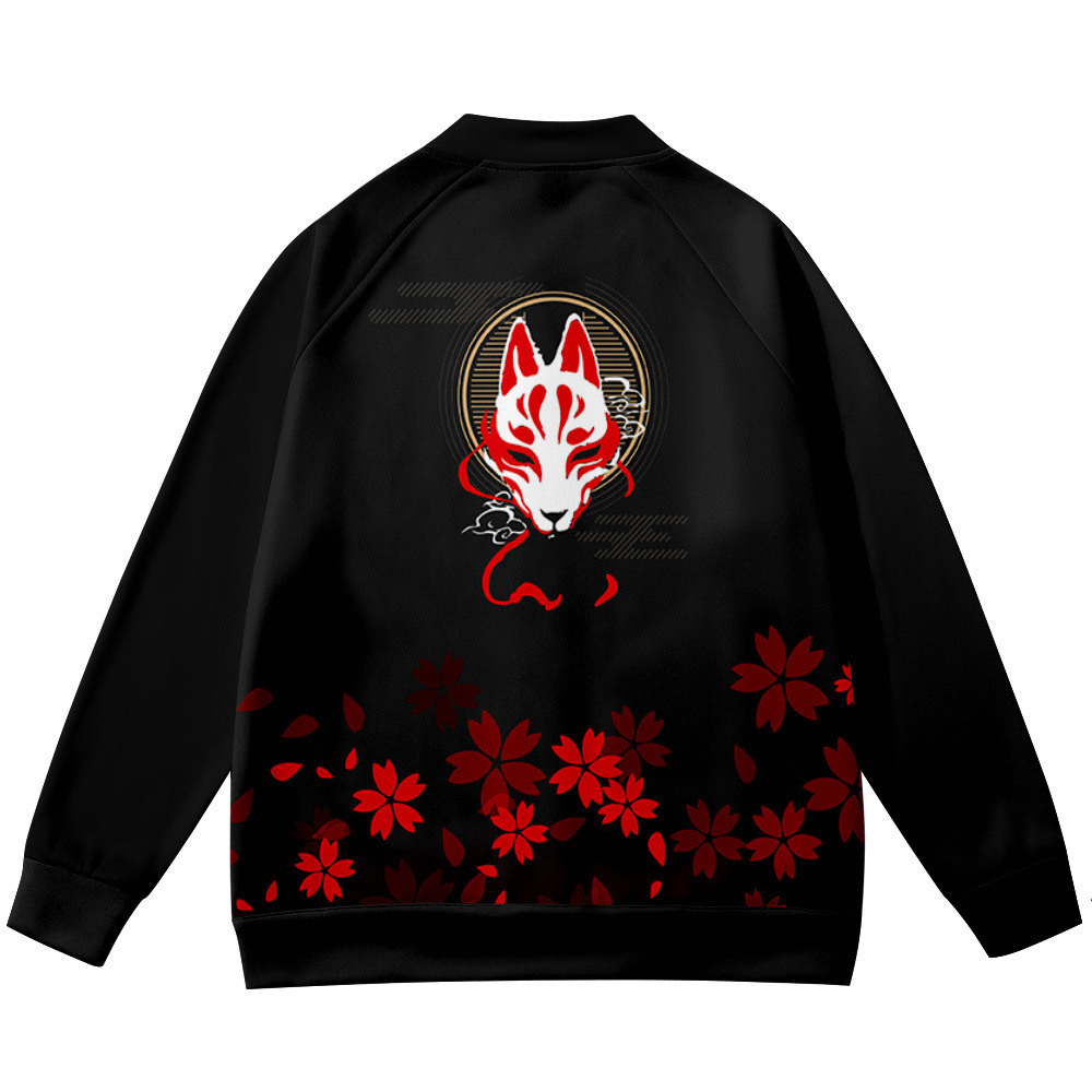 Mäntel Anime Blume Fuchs 3D Ge – Streetwear Brand With Flowers Bewertung und Preis